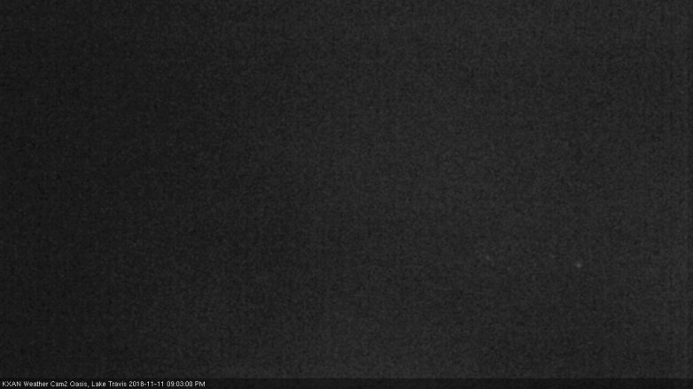 Lake Travis webcam, November 11, 2018 8:05 PM CT
