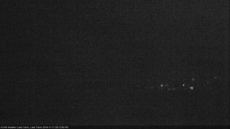 Lake Travis webcam, November 11, 2018 8:15 PM CT