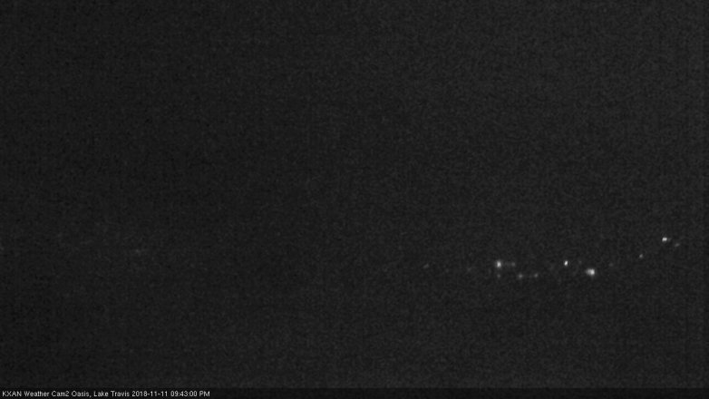 Lake Travis webcam, November 11, 2018 8:45 PM CT