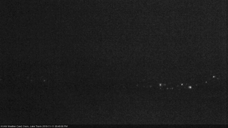 Lake Travis webcam, November 11, 2018 8:50 PM CT