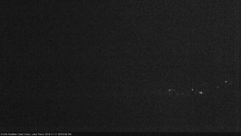 Lake Travis webcam, November 11, 2018 8:55 PM CT