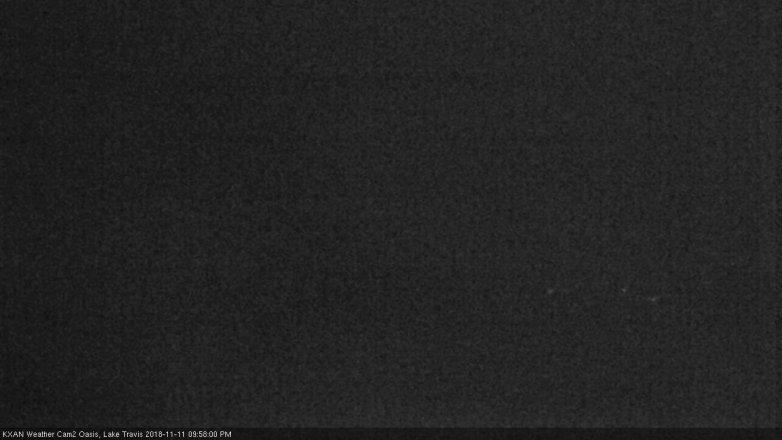 Lake Travis webcam, November 11, 2018 9:00 PM CT