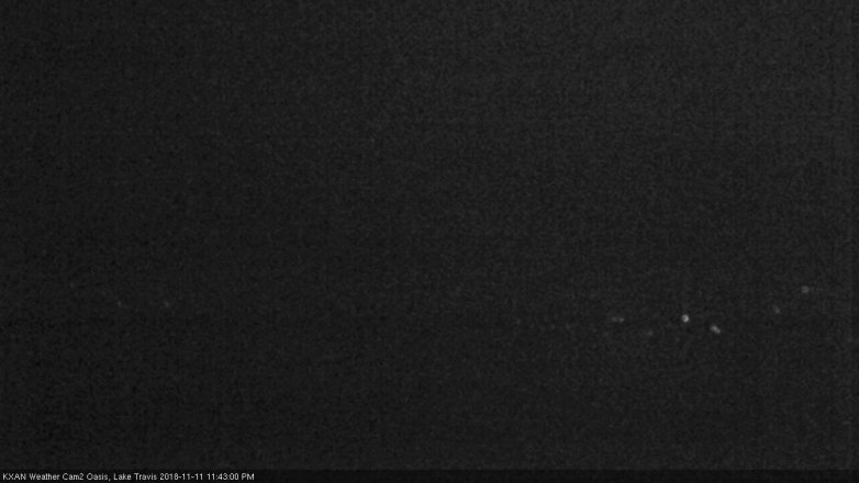 Lake Travis webcam, November 11, 2018 10:45 PM CT
