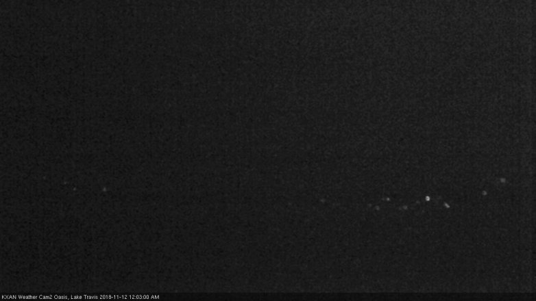Lake Travis webcam, November 11, 2018 11:05 PM CT