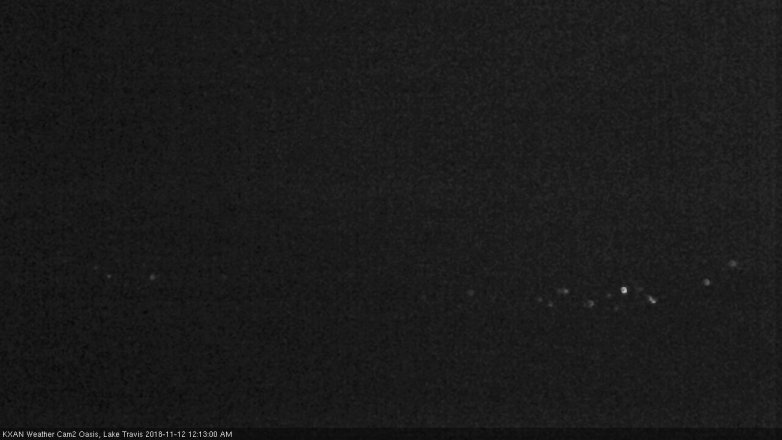 Lake Travis webcam, November 11, 2018 11:15 PM CT