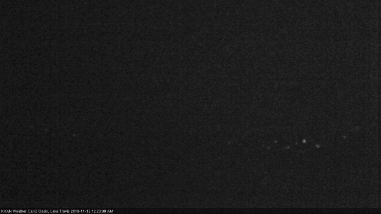 Lake Travis webcam, November 11, 2018 11:25 PM CT