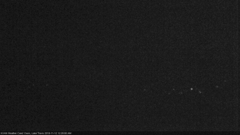 Lake Travis webcam, November 11, 2018 11:30 PM CT
