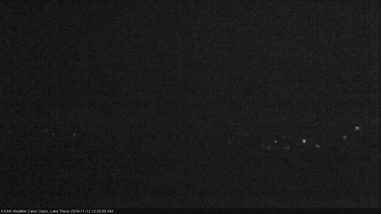 Lake Travis webcam, November 11, 2018 11:35 PM CT