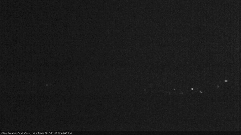 Lake Travis webcam, November 11, 2018 11:50 PM CT
