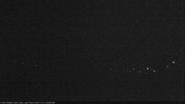 Lake Travis webcam, November 11, 2018 12:00 AM CT