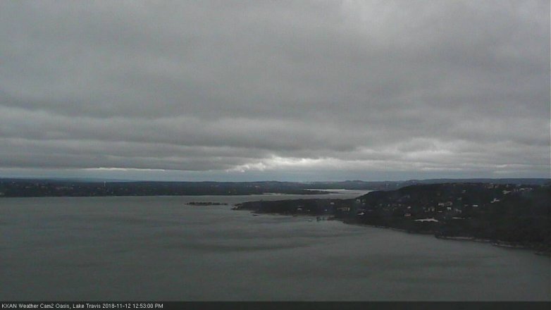 Lake Travis webcam, November 12, 2018 11:55 AM CT