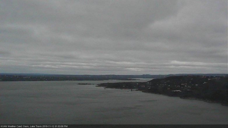 Lake Travis webcam, November 12, 2018 12:05 PM CT