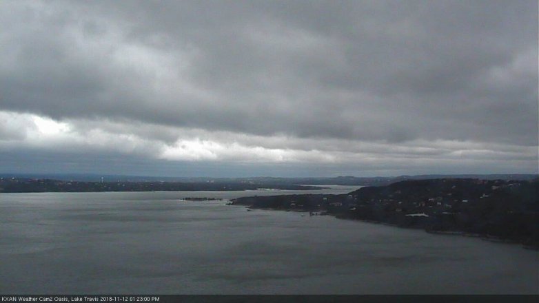 Lake Travis webcam, November 12, 2018 12:25 PM CT