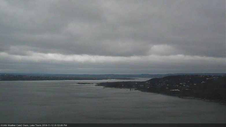 Lake Travis webcam, November 12, 2018 12:55 PM CT