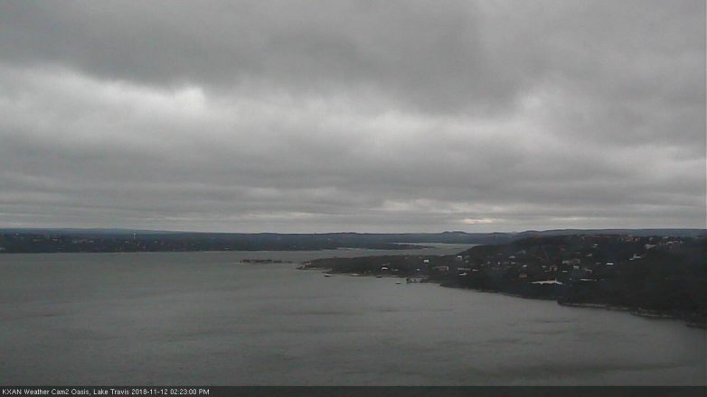 Lake Travis webcam, November 12, 2018 1:25 PM CT