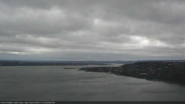 Lake Travis webcam, November 12, 2018 1:50 PM CT