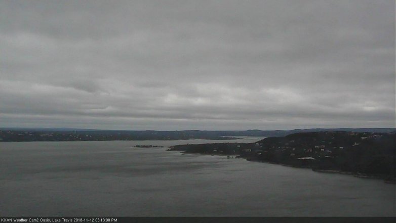 Lake Travis webcam, November 12, 2018 2:15 PM CT