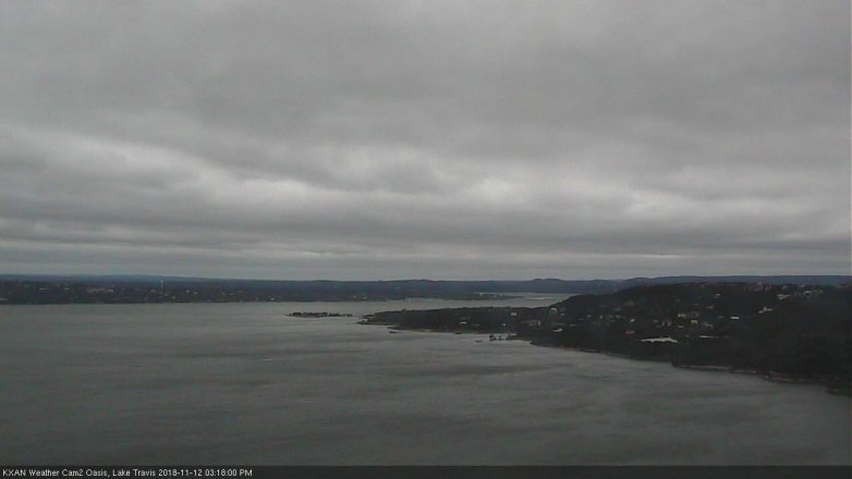 Lake Travis webcam, November 12, 2018 2:20 PM CT