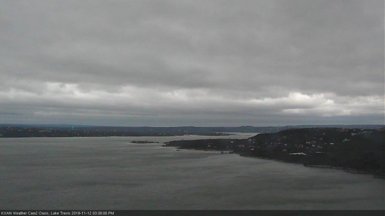 Lake Travis webcam, November 12, 2018 2:40 PM CT