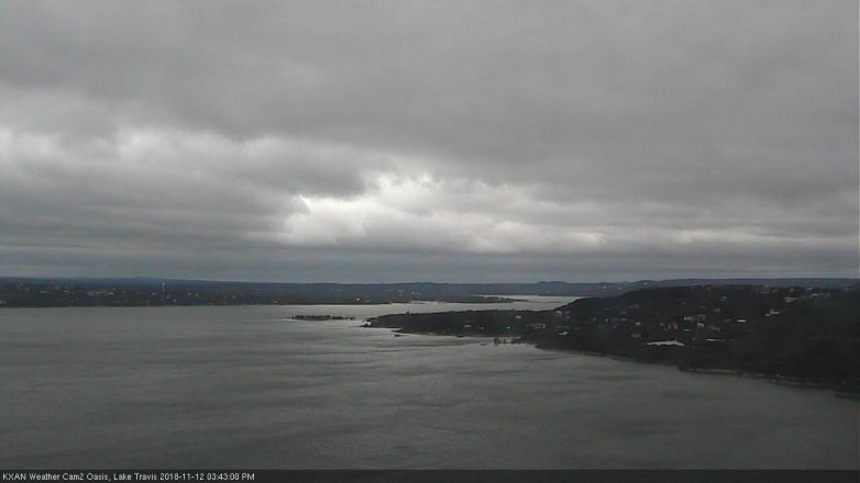 Lake Travis webcam, November 12, 2018 2:45 PM CT