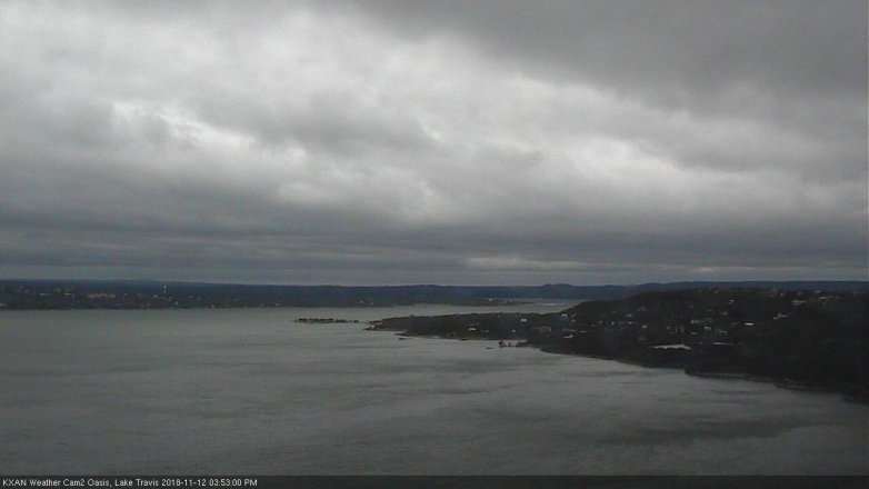 Lake Travis webcam, November 12, 2018 2:55 PM CT