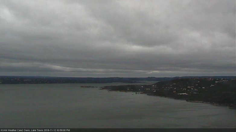 Lake Travis webcam, November 12, 2018 3:00 PM CT