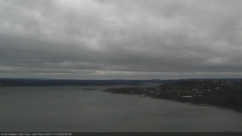 Lake Travis webcam, November 12, 2018 3:05 PM CT