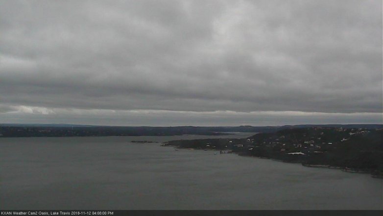 Lake Travis webcam, November 12, 2018 3:10 PM CT