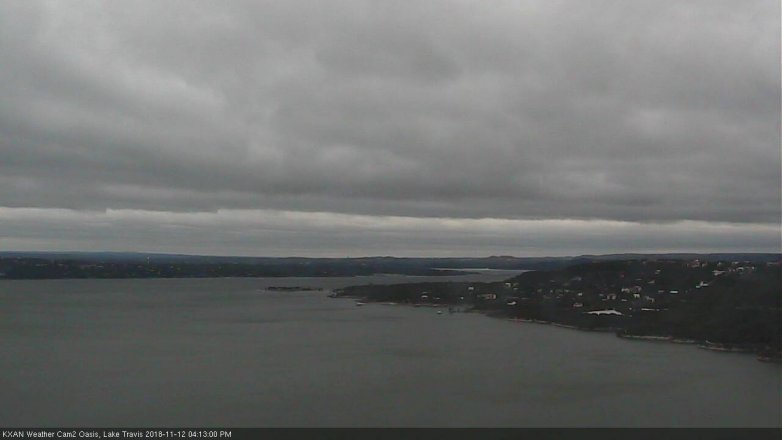 Lake Travis webcam, November 12, 2018 3:15 PM CT