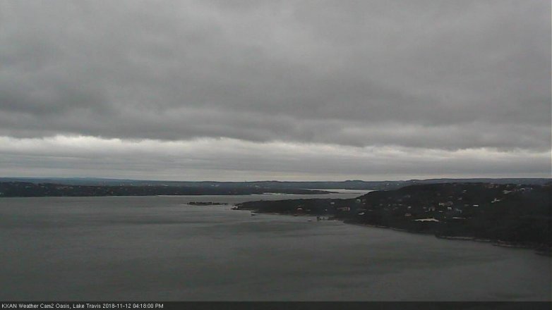 Lake Travis webcam, November 12, 2018 3:20 PM CT