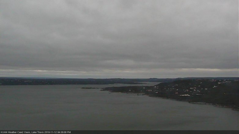 Lake Travis webcam, November 12, 2018 3:40 PM CT