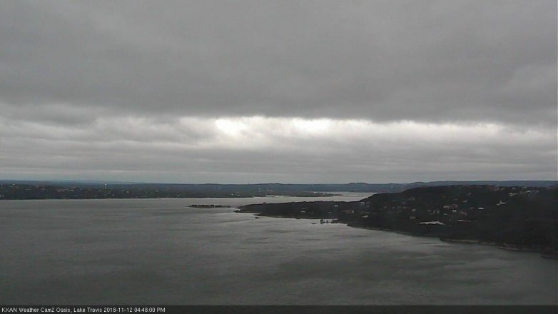 Lake Travis webcam, November 12, 2018 3:50 PM CT