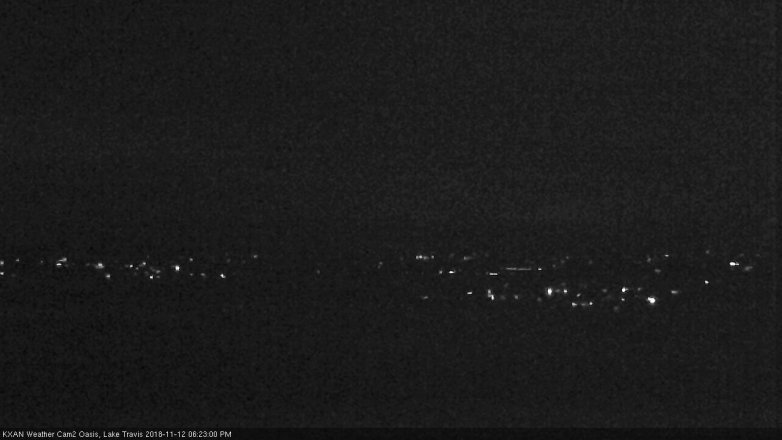 Lake Travis webcam, November 12, 2018 5:25 PM CT