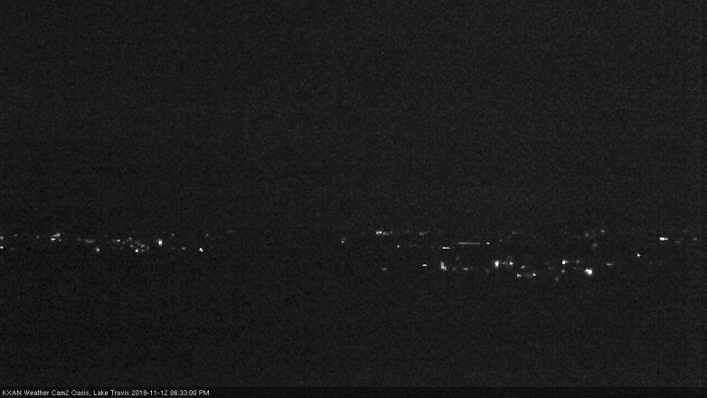 Lake Travis webcam, November 12, 2018 5:35 PM CT