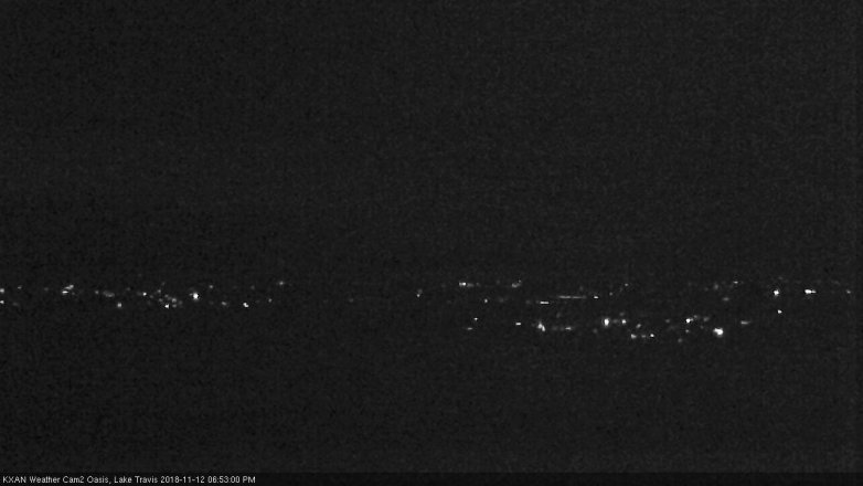 Lake Travis webcam, November 12, 2018 5:55 PM CT