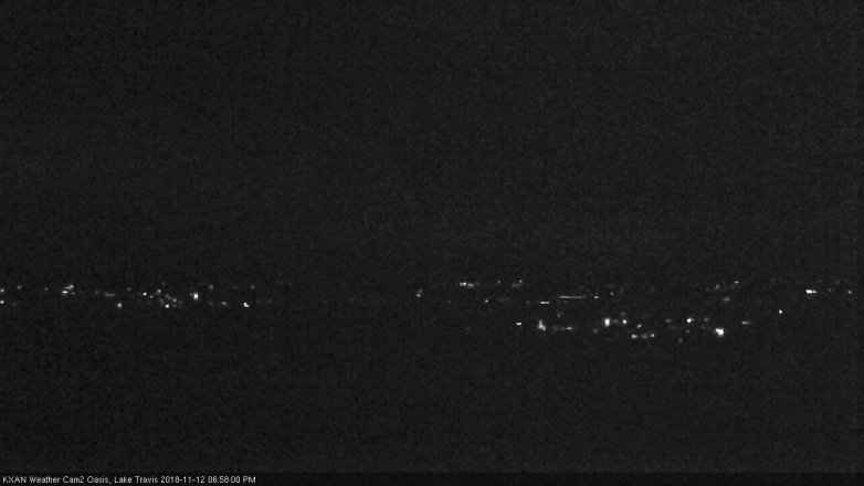 Lake Travis webcam, November 12, 2018 6:00 PM CT