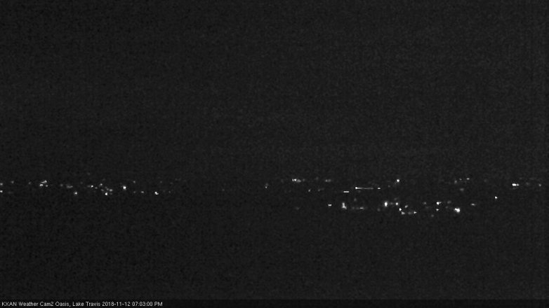 Lake Travis webcam, November 12, 2018 6:05 PM CT