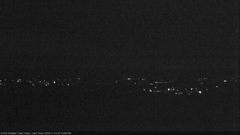Lake Travis webcam, November 12, 2018 6:15 PM CT