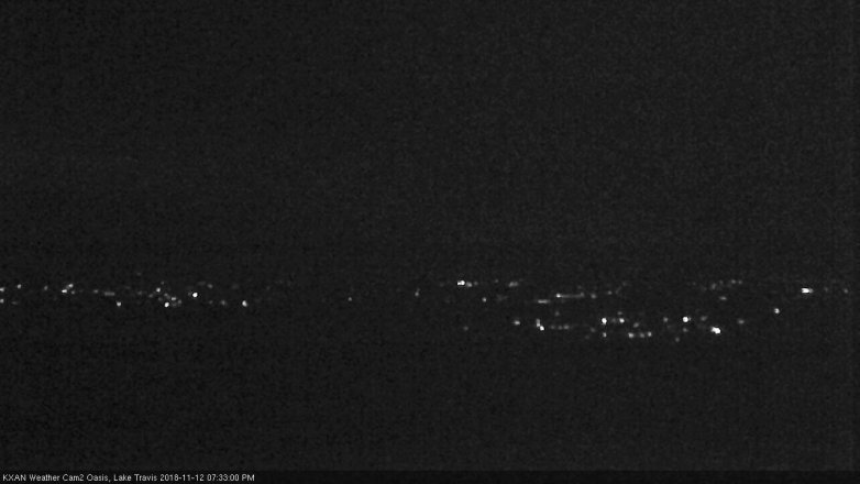 Lake Travis webcam, November 12, 2018 6:35 PM CT