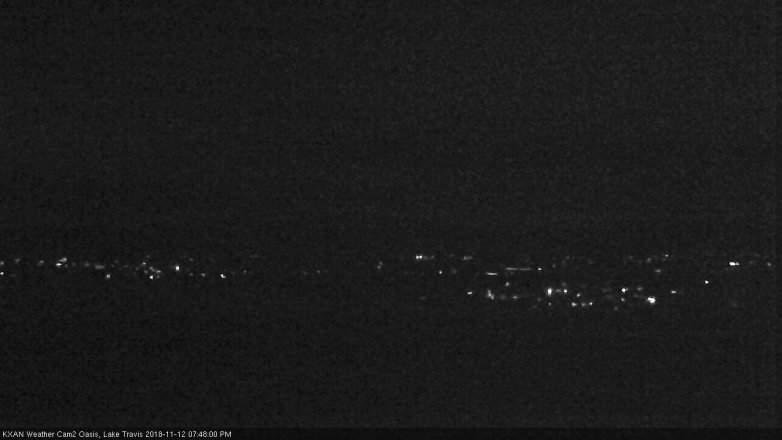 Lake Travis webcam, November 12, 2018 6:50 PM CT