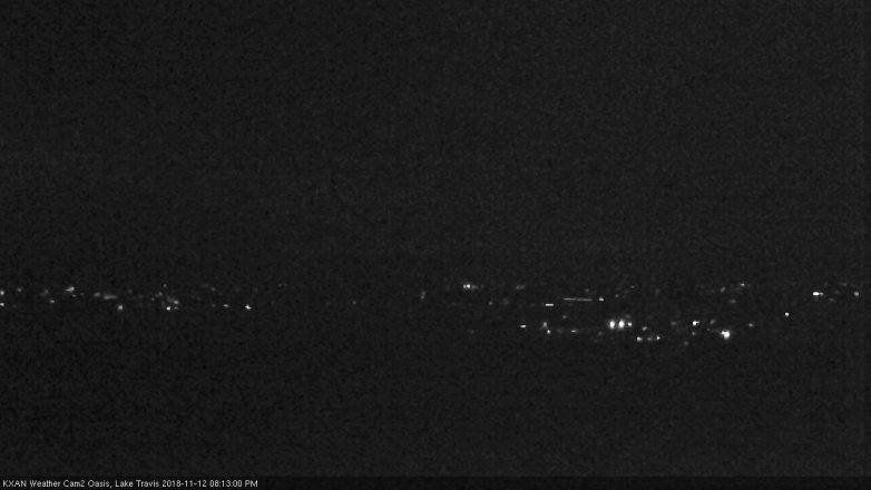 Lake Travis webcam, November 12, 2018 7:15 PM CT