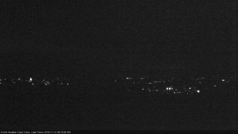 Lake Travis webcam, November 12, 2018 7:20 PM CT