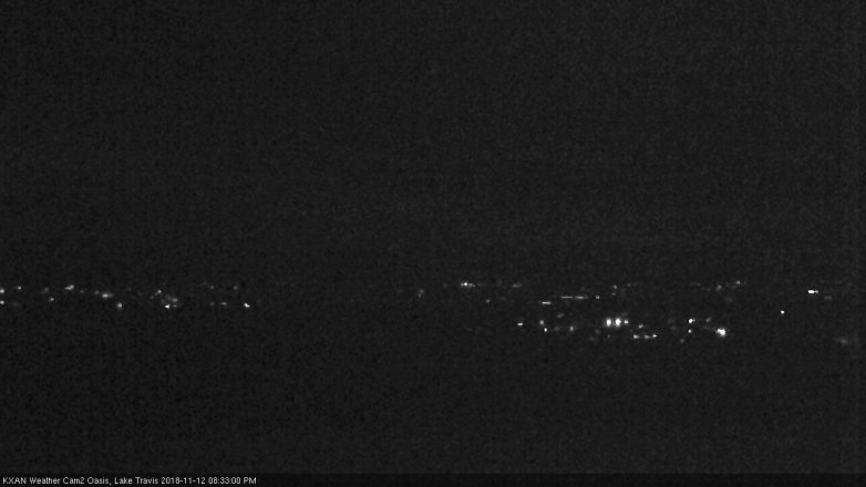 Lake Travis webcam, November 12, 2018 7:35 PM CT