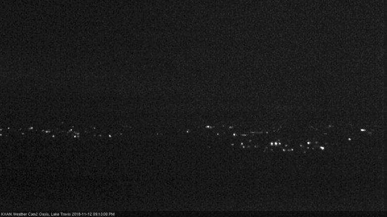 Lake Travis webcam, November 12, 2018 8:15 PM CT