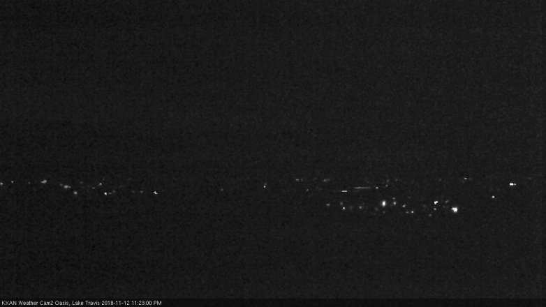 Lake Travis webcam, November 12, 2018 10:25 PM CT
