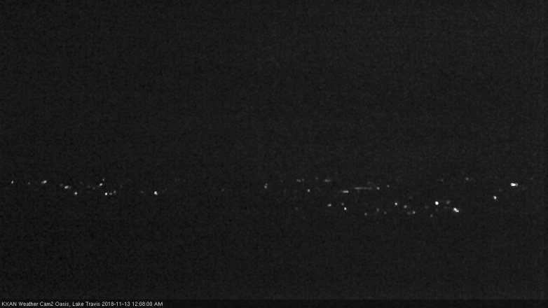 Lake Travis webcam, November 12, 2018 11:10 PM CT