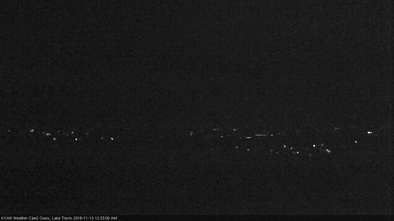 Lake Travis webcam, November 12, 2018 11:35 PM CT
