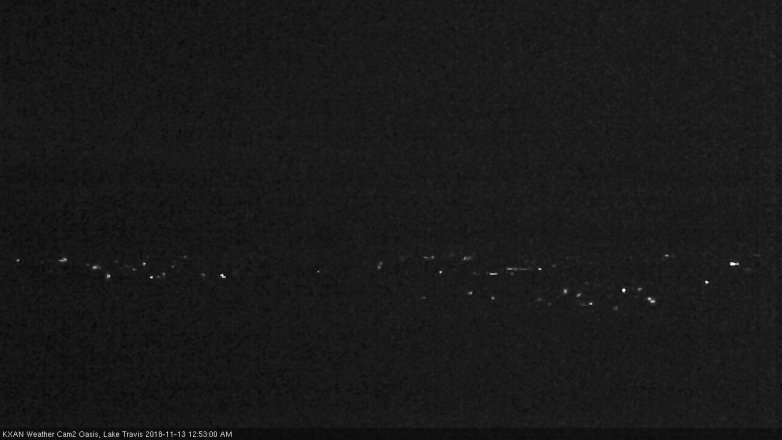 Lake Travis webcam, November 12, 2018 11:55 PM CT