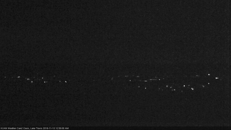 Lake Travis webcam, November 12, 2018 12:00 AM CT