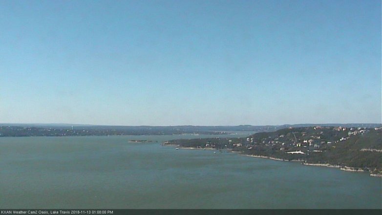 Lake Travis webcam, November 13, 2018 12:10 PM CT